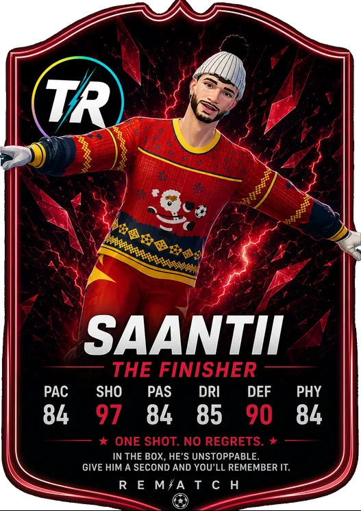 Carta de jugador de Saantii